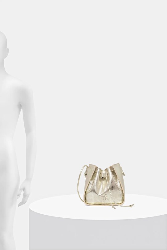 Forte Forte torebka skórzana 13669.my.bag złoty