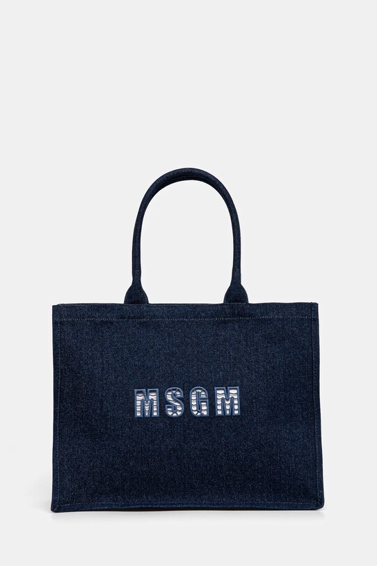 MSGM torebka tekstylny granatowy 3841MDZ75.449