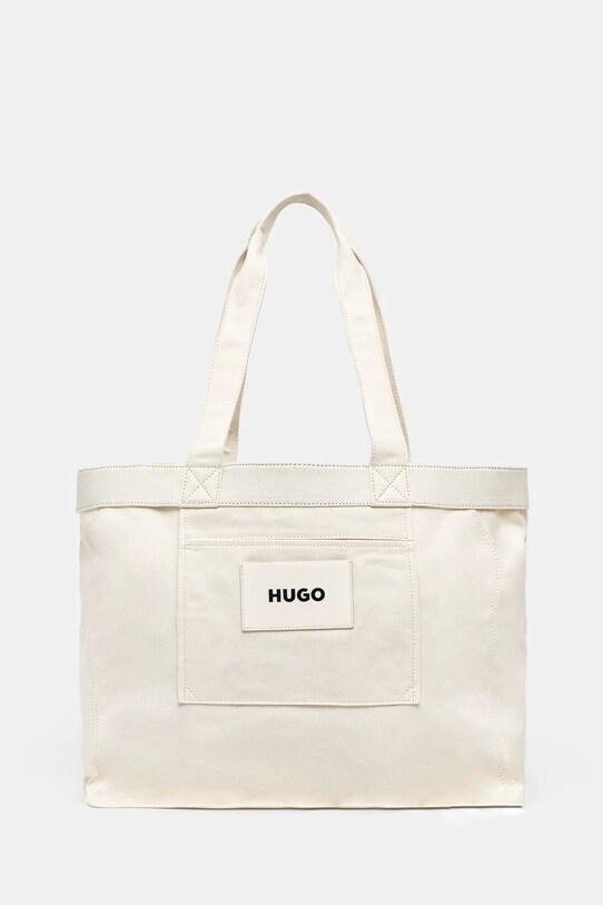 Сумочка HUGO гладкий бежевый 50536267
