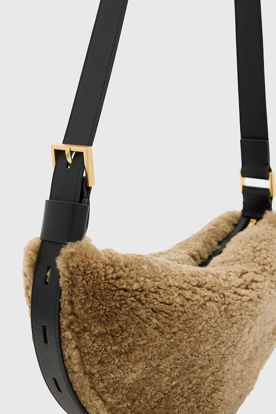 Сумочка AllSaints HALF MOON коричневый W047XB