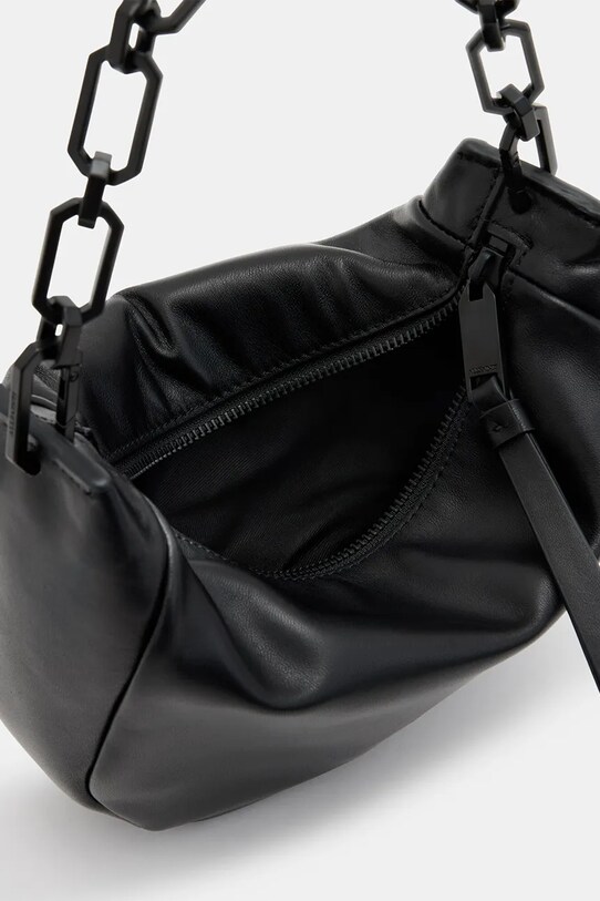 Аксесуари Шкіряна сумочка AllSaints MADEA MINI W214XB чорний