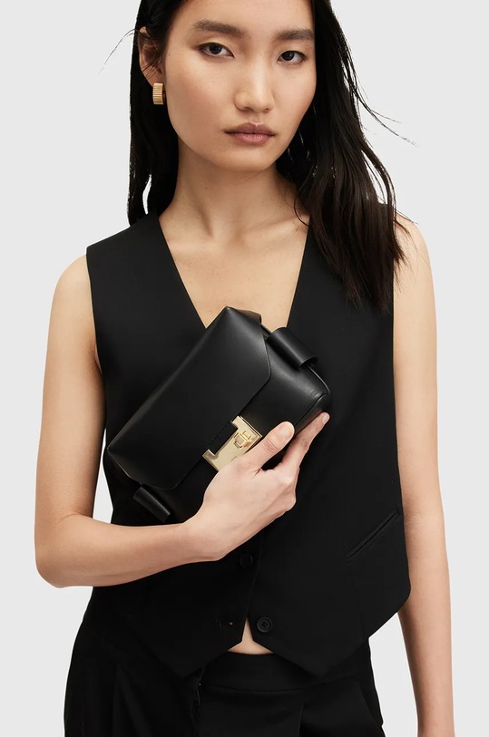 Шкіряна сумочка AllSaints FRANKIE W307XB