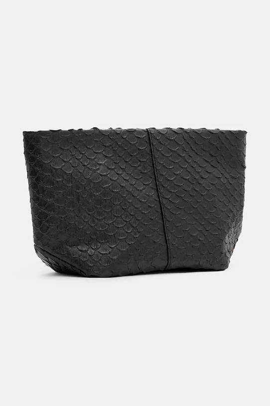 AllSaints pochette di pelle HEX W379XB nero SS25