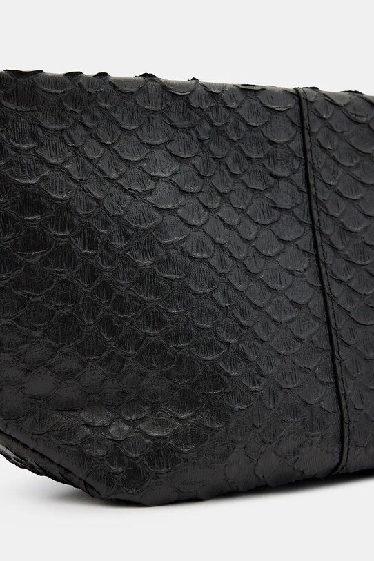 Аксесуари Шкіряна сумка AllSaints HEX W379XB чорний