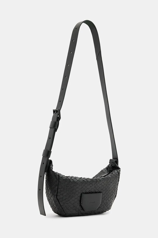 Dodaci Kožna torba AllSaints MADEA SNAKE W384XB crna