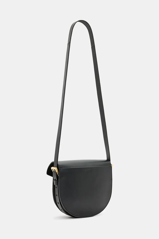 Шкіряна сумочка AllSaints MIRO MINI W385XB чорний SS25