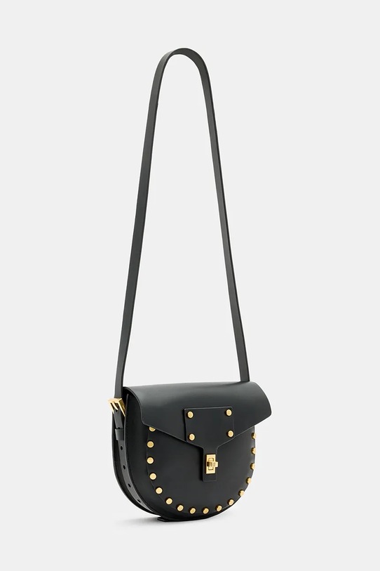Аксесуари Шкіряна сумочка AllSaints MIRO MINI W385XB чорний