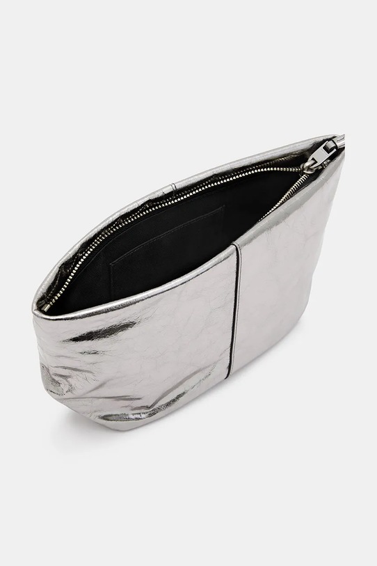 Kožené psaníčko AllSaints HEX stříbrná W389XB