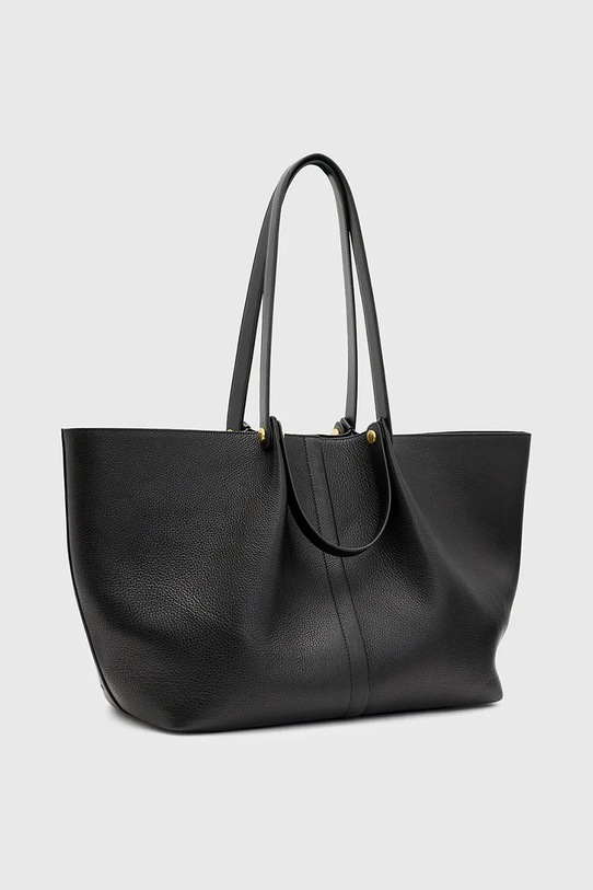 Kožená kabelka AllSaints ALLINGTON W452XB černá SS25