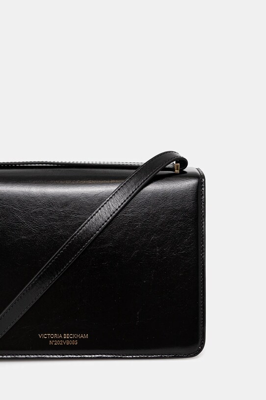Akcesoria Victoria Beckham torebka skórzana B125AAC006189A czarny