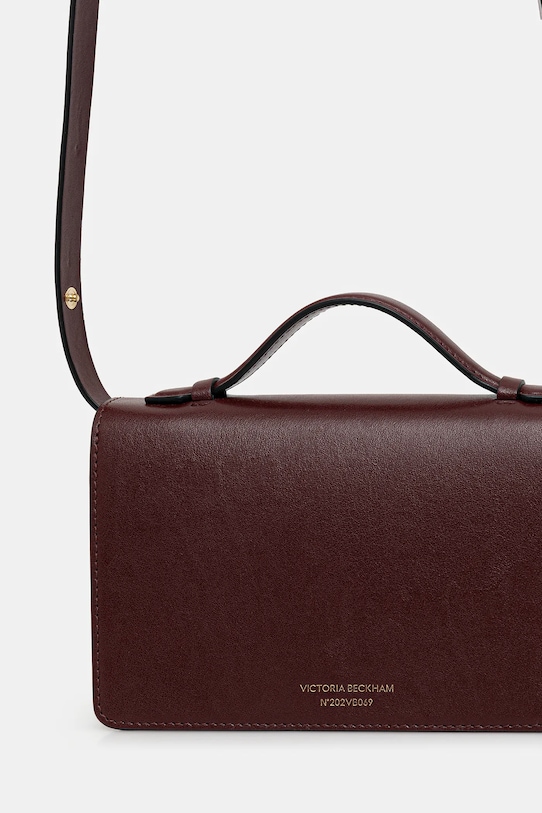 Doplňky Kožená kabelka Victoria Beckham B424AAC005976A burgundské