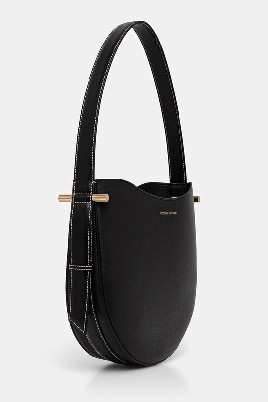 Кожаная сумочка Victoria Beckham B125AAC006190A чёрный SS25