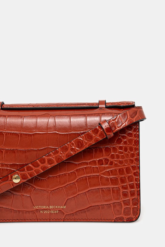 Шкіряна сумочка Victoria Beckham помаранчевий B424AAC006196A