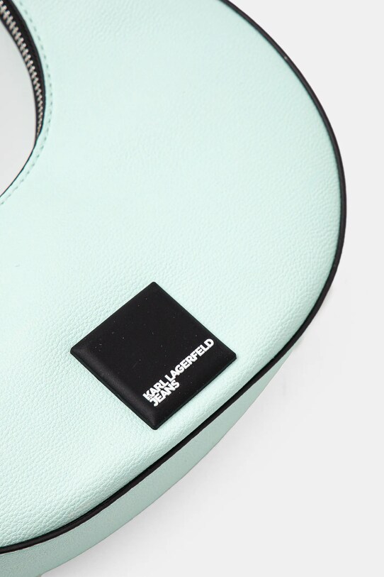 Kabelka Karl Lagerfeld Jeans tyrkysová A1W30002
