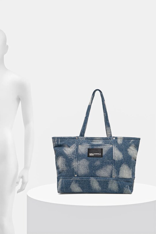 Karl Lagerfeld Jeans torebka jeansowa A1W50049 niebieski