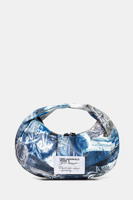 Karl Lagerfeld Jeans torebka nie mieści A4 niebieski A1W30516