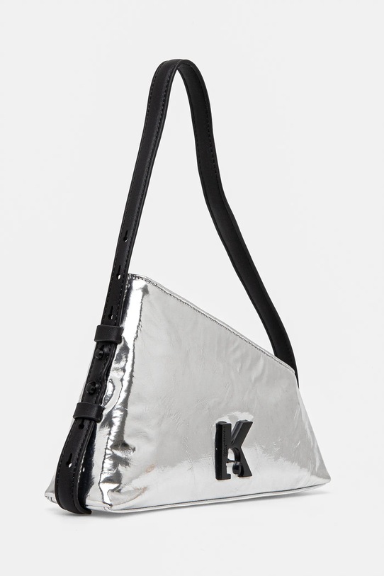Kabelka Karl Lagerfeld Jeans A1W30333 stříbrná SS25