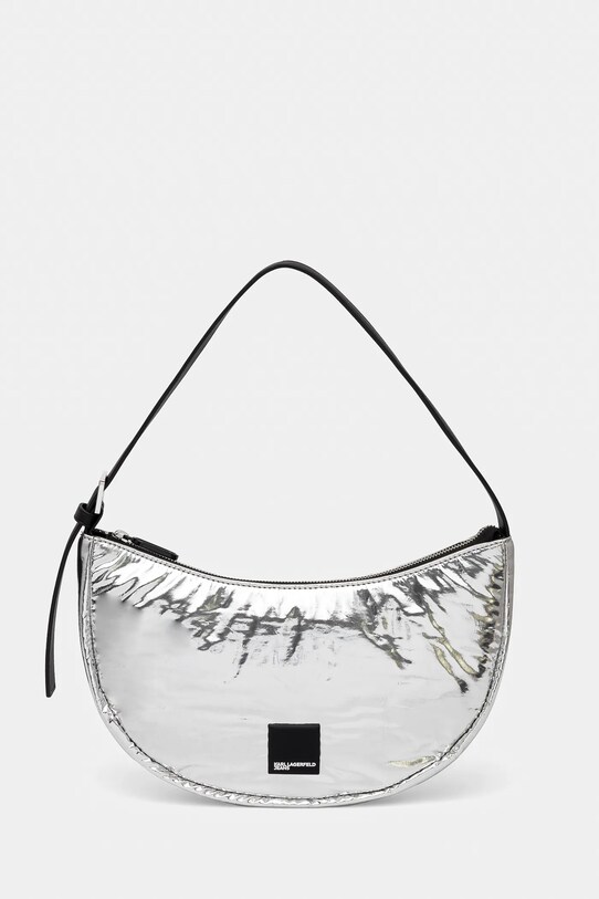 Karl Lagerfeld Jeans torebka nie mieści A4 srebrny A1W30323