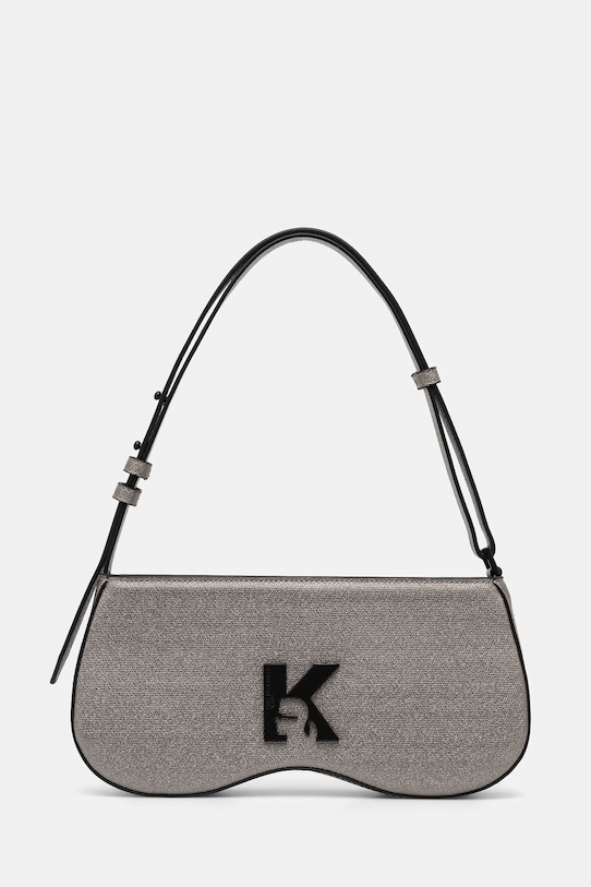 Karl Lagerfeld Jeans poseta nu incape in A4 argintiu A1W30288