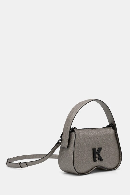 Kabelka Karl Lagerfeld Jeans A1W30279 strieborná SS25