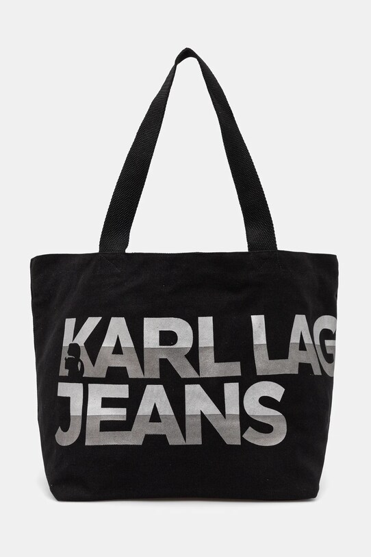 Karl Lagerfeld Jeans poseta incape in A4 negru A1W50055