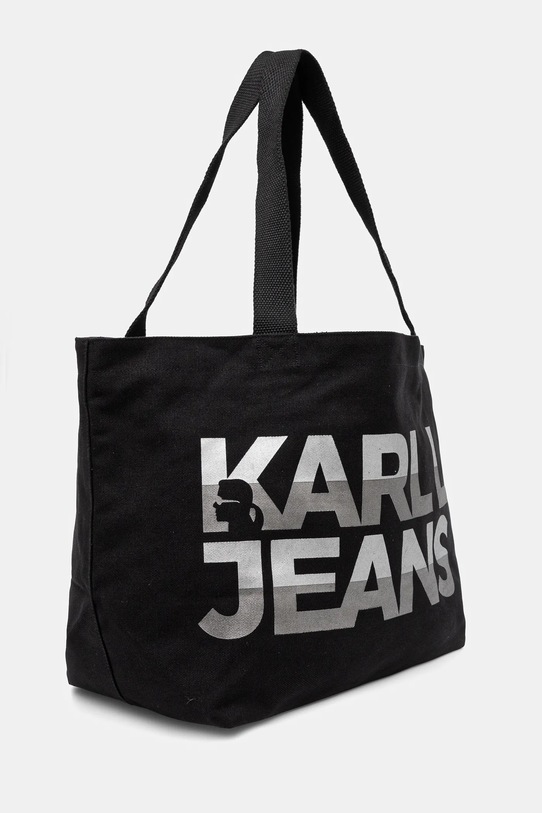 Karl Lagerfeld Jeans poseta A1W50055 negru SS25