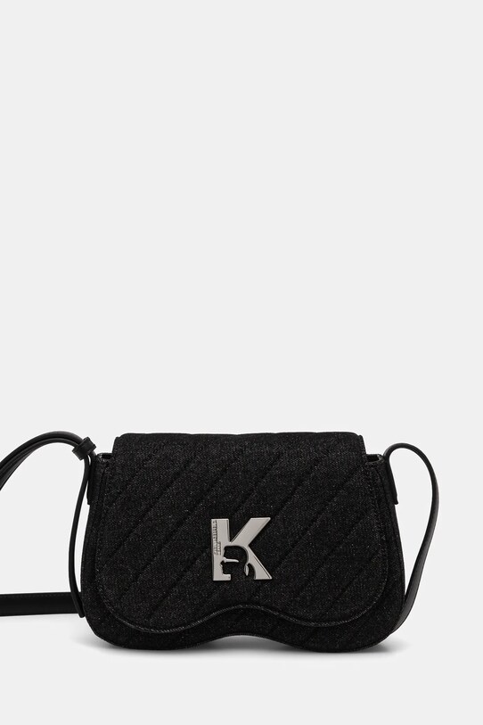 Karl Lagerfeld Jeans poseta nu incape in A4 negru A1W30281