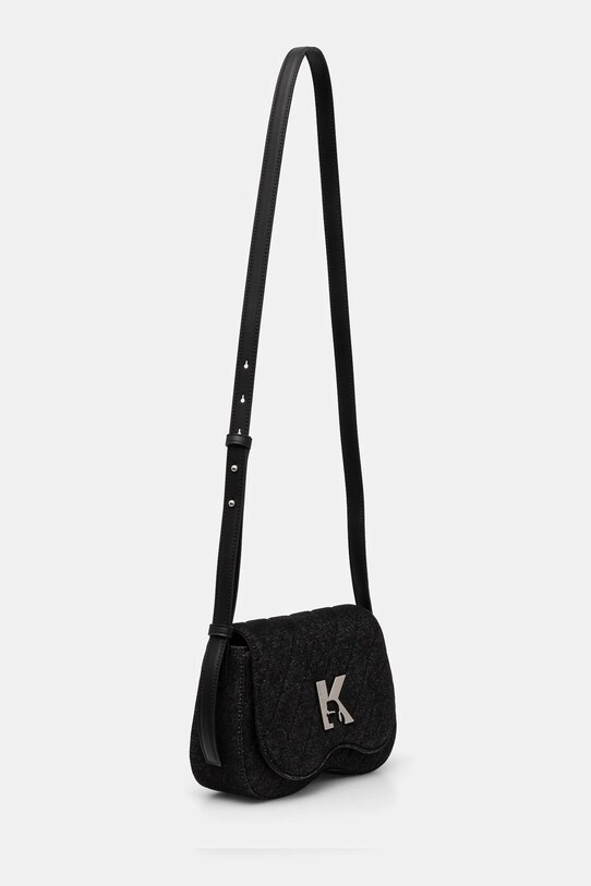 Karl Lagerfeld Jeans poseta A1W30281 negru SS25
