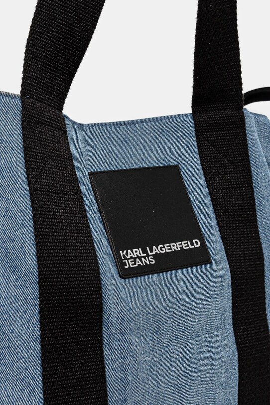 Karl Lagerfeld Jeans geantă din denim albastru A1W50054