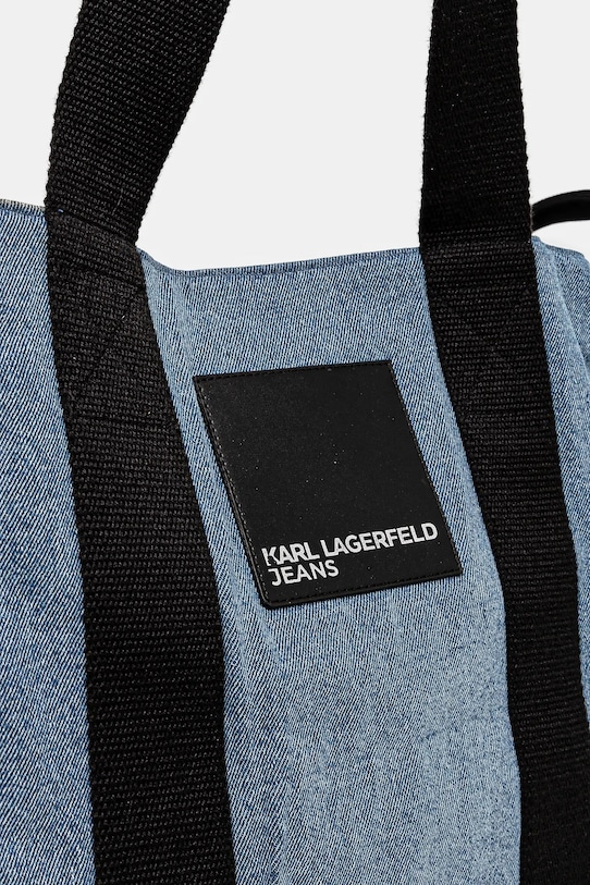 Karl Lagerfeld Jeans torba jeansowa niebieski A1W50054