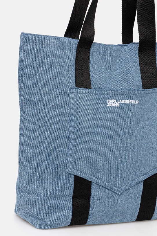 Accesorii Karl Lagerfeld Jeans geantă de blugi A1W50091 albastru