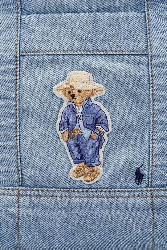 Polo Ralph Lauren geantă de bumbac 428960637 albastru