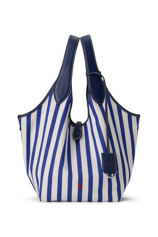 Polo Ralph Lauren torebka skóra licowa niebieski 428963527
