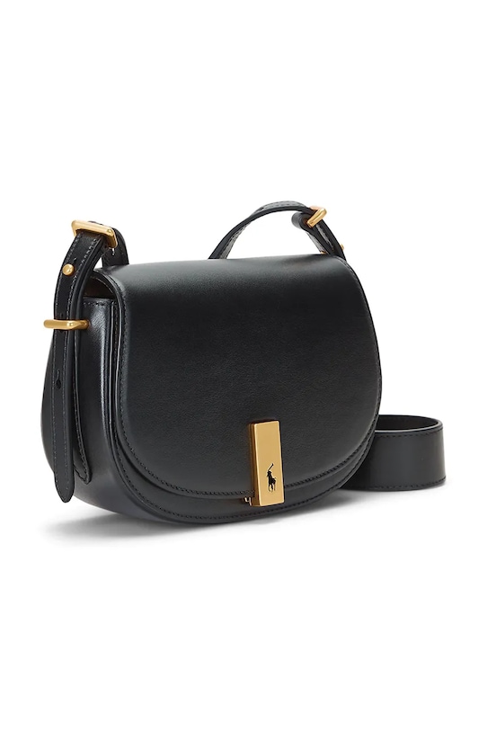 Kiegészítők Polo Ralph Lauren bőr táska 428891391 fekete