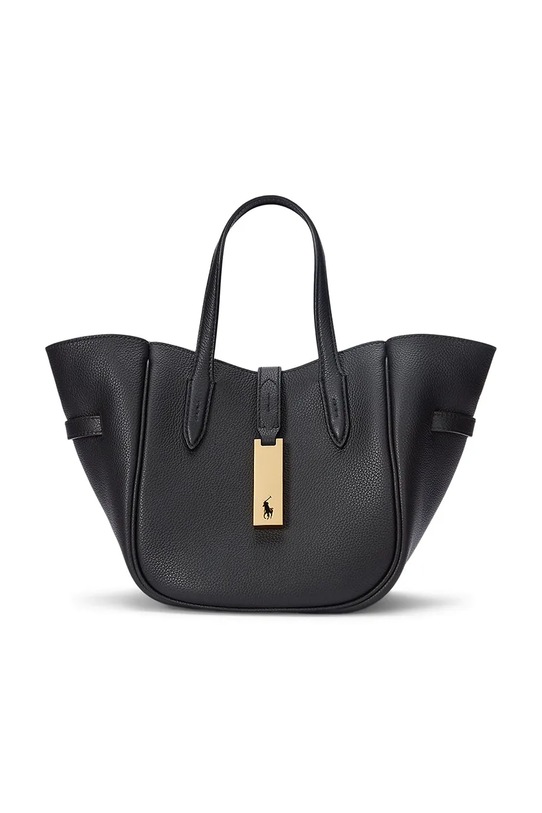 Polo Ralph Lauren poseta de piele uni negru 428942195