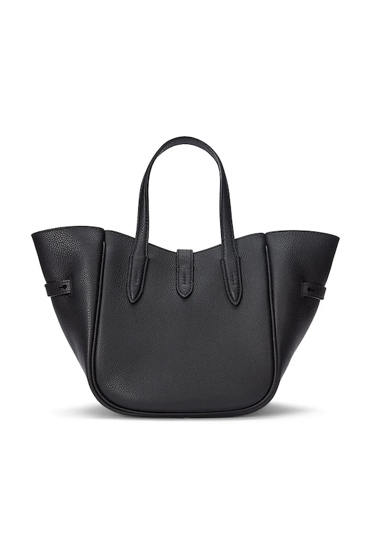 Polo Ralph Lauren poseta de piele 428942195 negru SS25