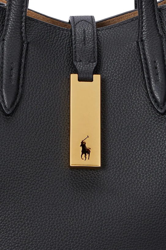Polo Ralph Lauren poseta de piele 428942195 negru