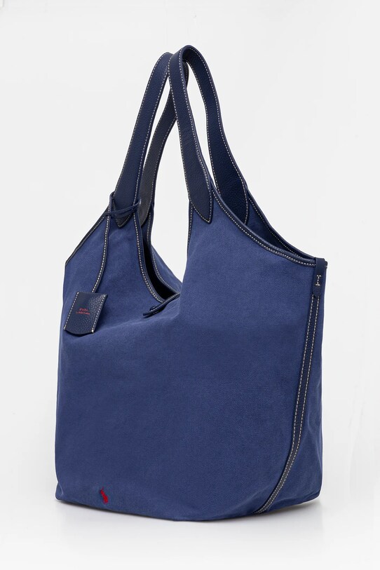 Bavlnená taška Polo Ralph Lauren 428949865 tmavomodrá SS25