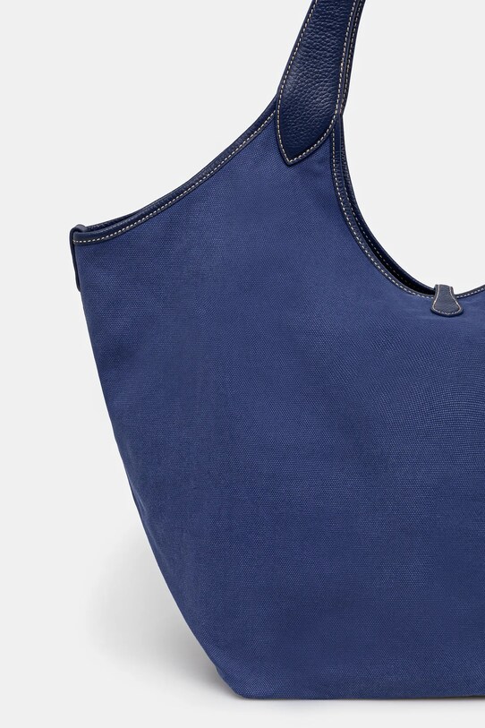 Doplnky Bavlnená taška Polo Ralph Lauren 428949865 tmavomodrá