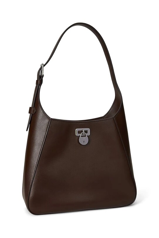 Шкіряна сумочка Lauren Ralph Lauren 431956790 коричневий SS25