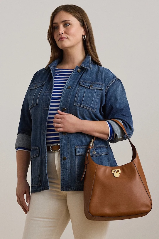 Lauren Ralph Lauren torebka skórzana 431956790