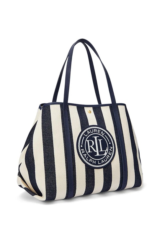 Doplňky Bavlněná kabelka Lauren Ralph Lauren 431956937 námořnická modř