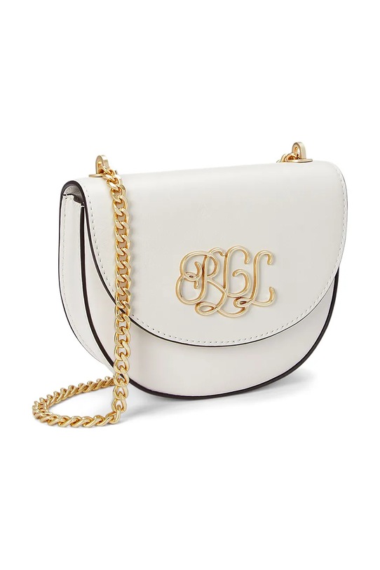 Akcesoria Lauren Ralph Lauren torebka skórzana 431958978 biały
