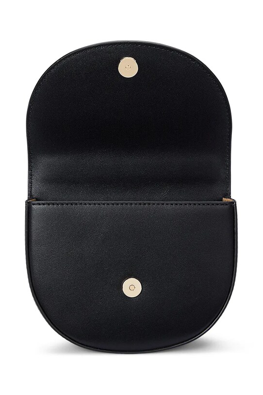 Kožna torba Lauren Ralph Lauren crna 431958978