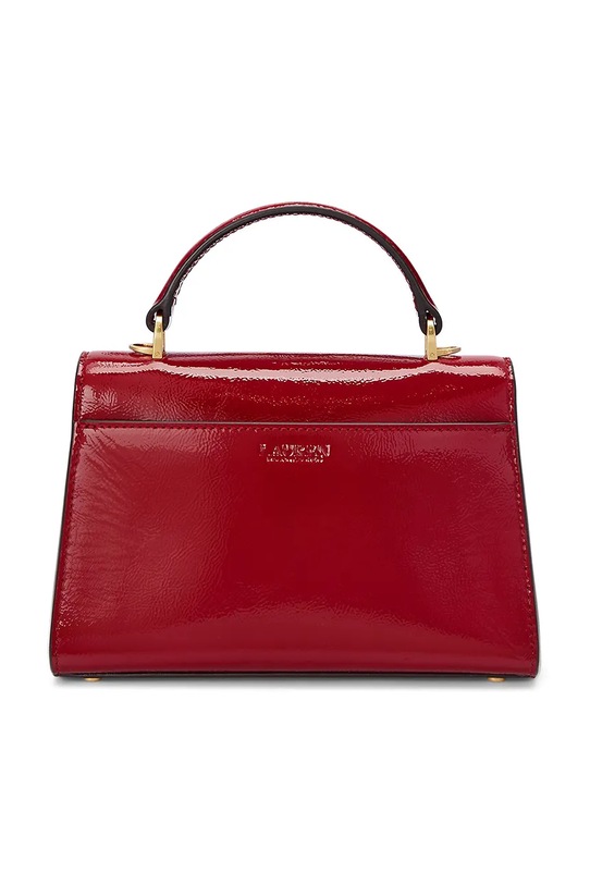 Lauren Ralph Lauren torebka skórzana 431958994 czerwony SS25