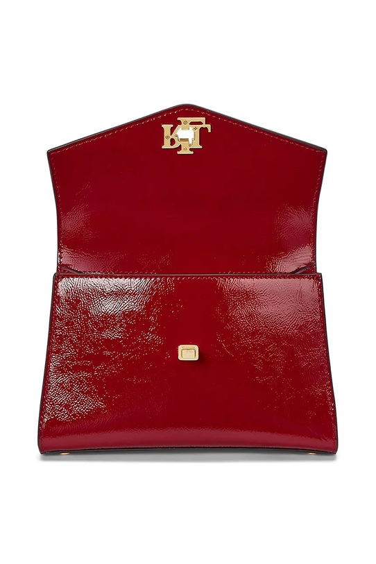 Lauren Ralph Lauren torebka skórzana czerwony 431958994