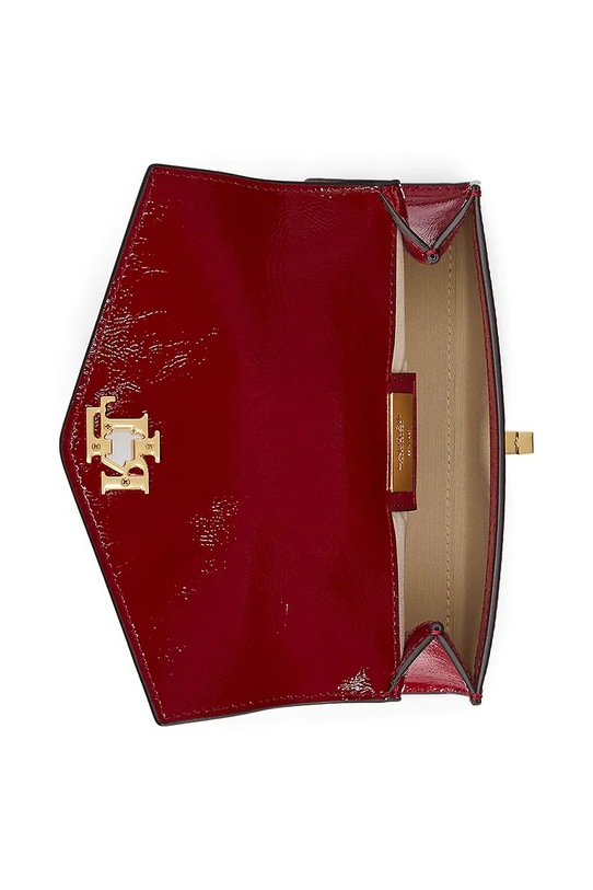 Lauren Ralph Lauren torebka skórzana 431958994 czerwony