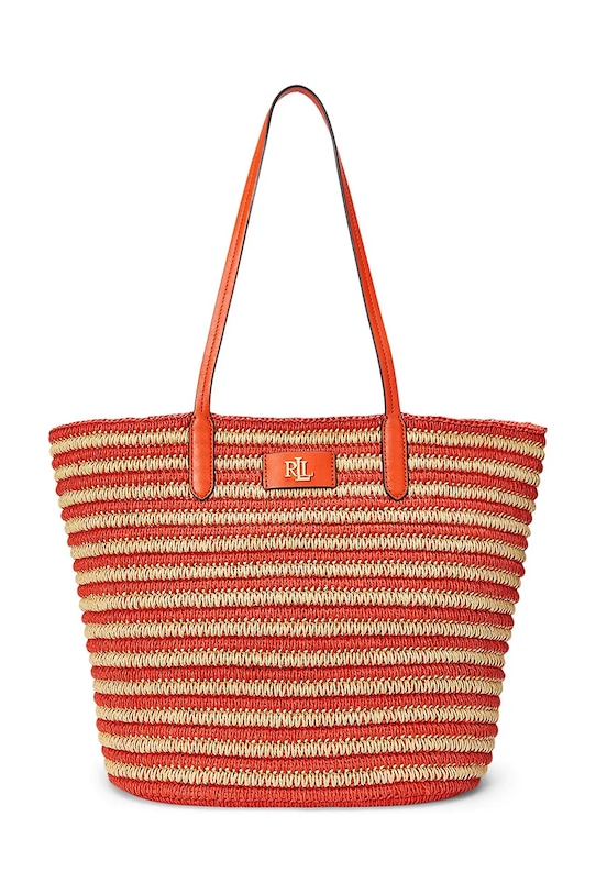 Kabelka Lauren Ralph Lauren vejde se A4 oranžová 431959019