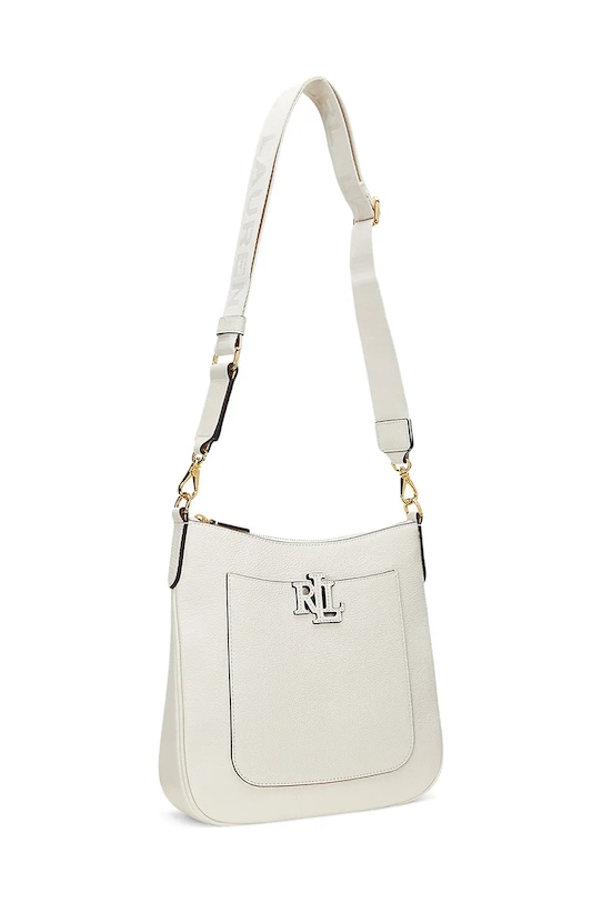 Akcesoria Lauren Ralph Lauren torebka crossbody damska skórzana 431970152 biały