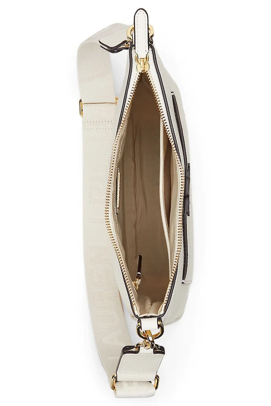Lauren Ralph Lauren poseta de piele alb 431970152